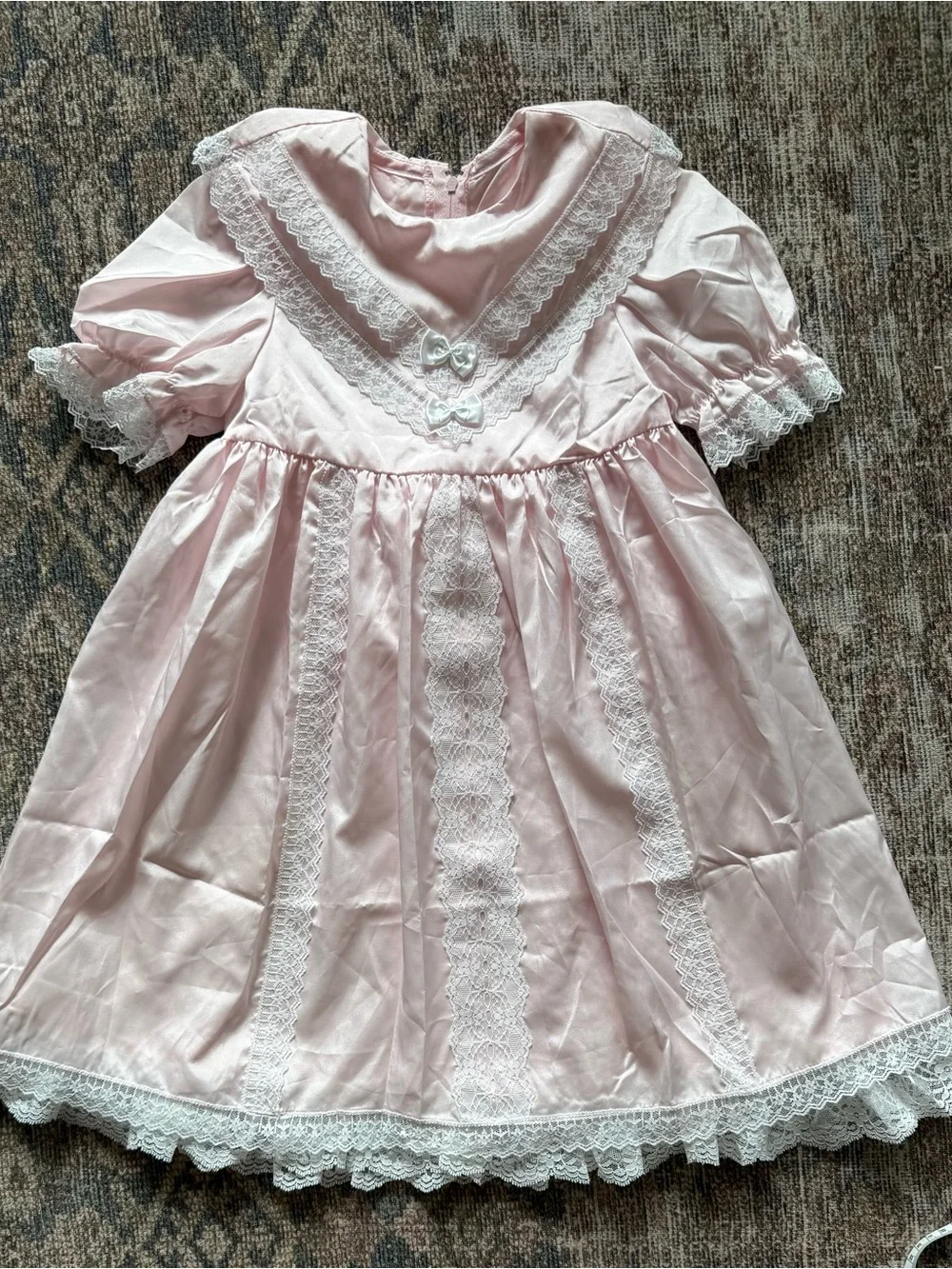 Gorgeous Jessica McClintock girls satin dress size 6